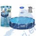 Сглобяем басейн 366x76см, Bestway 56681 Steel Pro - с филтърна помпа