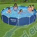 Сглобяем басейн 366x76см, Bestway 56681 Steel Pro - с филтърна помпа