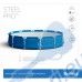 Басейн с метална конструкция Bestway 56706 Steel Pro, 366x76см, 6473л.