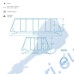 Басейн с конструкция, сглобяем, сив ратан, 404x201x100см, Bestway 56721 Power Steel, с филтърна помпа и стълба