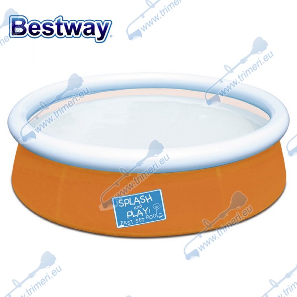 Басейн детски надуваем в 3 цвята Bestway 57241 Splash and Play, 152x38см
