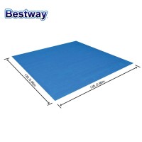 Подложка за басейни с диаметър 366 см, Bestway Flowclear 58002, 396x396см