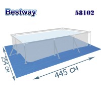Подложка за басейн до 404 см, Bestway 58102, 445х254см.