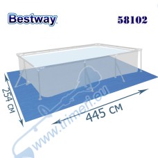 Подложка за басейн до 404 см, Bestway 58102, 445х254см.