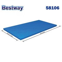 Покривало за правоъгълен басейн Bestway 58106 Flowclear, 300x200см