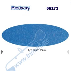 Покривало соларно за кръгли басейни от 520 до 549см, Bestway 58173, ф527