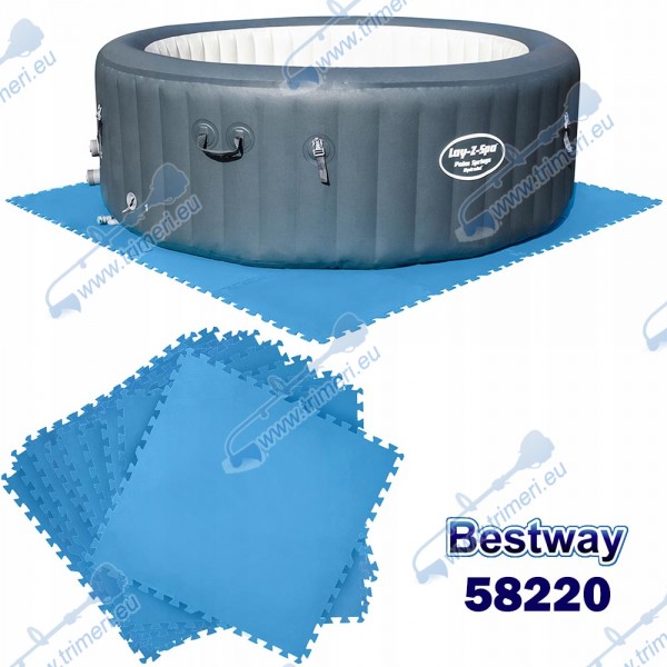 Подложка / Протектор за басейн или джакузи, тип пъзел, 50x50 см, Bestway 58220 Flowclear