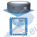 Подложка / Протектор за басейн или джакузи, тип пъзел, 50x50 см, Bestway 58220 Flowclear