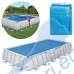 Покривало соларно за басейни с дължина до 732 см, Bestway 58228 Flowclear, 671x336см