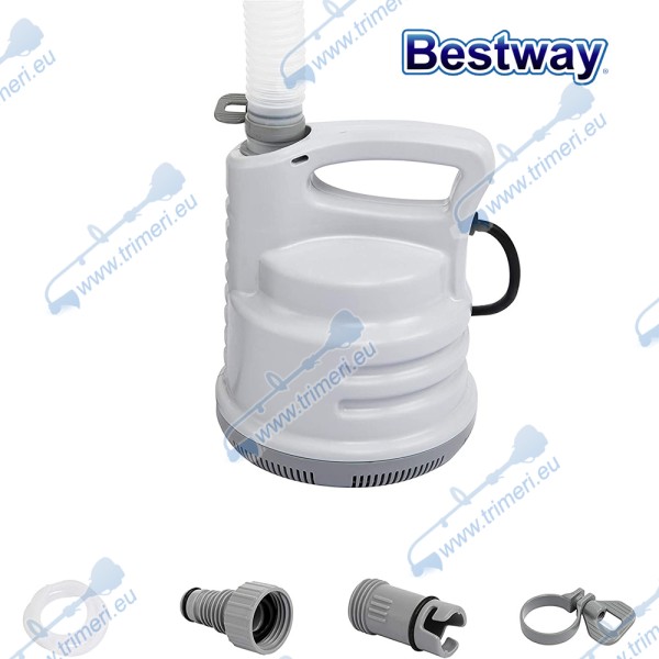Дренажна помпа за басейн, 85W, 3028 л/ч, 5мх32мм, Bestway 58230