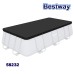 Покривало за правоъгълни басейни до 404 см, Bestway 58232 Pool Cover, 396x165см