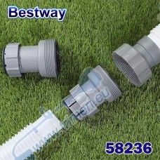 Адаптер / преход за маркуч на басейн 32-38мм, Bestway 58236 Flowclear, 2 броя