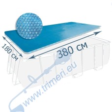 Покривало соларно 380x180см, Bestway 58240 Flowclear, за правоъгълни басейни до 412см