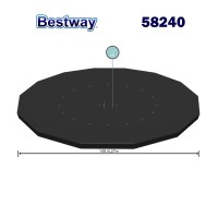Покривало Bestway 58248 Flowclear, за кръгли басейни до 427 см