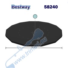 Покривало Bestway 58248 Flowclear, за кръгли басейни до 427 см
