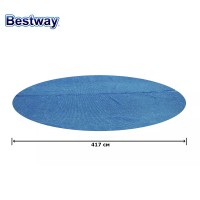 Соларно покривало за басейни с диаметър 427см, Bestway 58252 Flowclear
