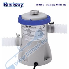Филтрираща система / помпа с филтър за басейни Bestway 58381 Flowclear, 220V, 1249 л/ч
