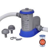 Филтърна помпа / филтрираща система за басейни, Bestway 58389 Flowclear, 86W, 5678 л/час
