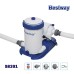 Филтърна помпа / филтрираща система за басейни, Bestway 58391 Flowclear, 350W, 9463 л/час