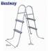 Стълба за басейни с височина 76 и 84 см, Bestway 58430 Flowclear, 87х66см