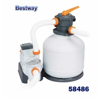 Филтърна пясъчна помпа, 9841 л/ч., 500W, Bestway 58486 Flowclear