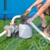 Филтърна помпа, пясъчна, за басейни, Bestway 58497 Flowclear, 230W, 5678 л./ч.