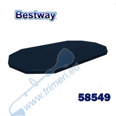Покривало за овален басейн до 610 см, Bestway 58549 Flowclear, 610x366см
