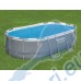 Покривало соларно за овални басейни до 427 см, Bestway 58672 Flowclear, 394x210см