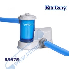 Филтърна прозрачна помпа, Bestway 58675 Flowclear, 5678 л/час, 86W