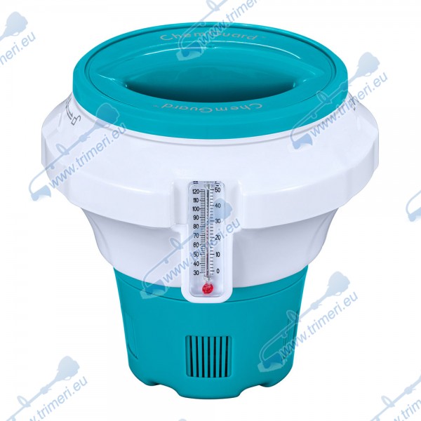 Диспенсър за хлорни таблетки до 7.5 см Bestway 58701 FlowClear ChemGuard - с термометър