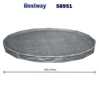 Покривало за басейн до 457 см, Bestway 58951