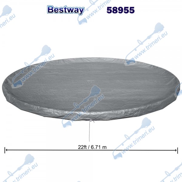 Покривало за басейн до 671 см, Bestway 58955