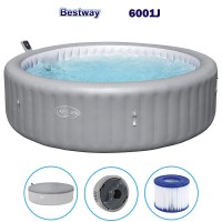Надуваемо джакузи Bestway 6001J Lay-Z-Spa Hawaii Smart AirJet, 236x71 см