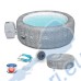 Джакузи надуваемо сив ратан, Bestway 60019 Honolulu AirJet Lay-Z-Spa, 196x71см Джакузи надуваемо сив ратан, Bestway 60019 Honolulu AirJet Lay-Z-Spa, 196x71см