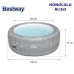 Джакузи надуваемо сив ратан, Bestway 60019 Honolulu AirJet Lay-Z-Spa, 196x71см Джакузи надуваемо сив ратан, Bestway 60019 Honolulu AirJet Lay-Z-Spa, 196x71см