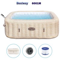 Надуваемо джакузи Bestway 6001M Lay-Z-Spa Rome Smart AirJet 7, 201x71 см