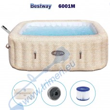 Надуваемо джакузи Bestway 6001M Lay-Z-Spa Rome Smart AirJet 7, 201x71 см