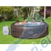 Джакузи надуваемо с имитация на ратан, 216 x 71 см, 1190 л., Bestway 60023 Lay-Z-Spa