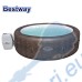 Джакузи надуваемо с имитация на ратан, 216 x 71 см, 1190 л., Bestway 60023 Lay-Z-Spa