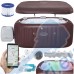 Надуваемо джакузи Bestway 6001U Lay-Z-Spa Maldives Smart HydroJet Pro 7, 201x80 см