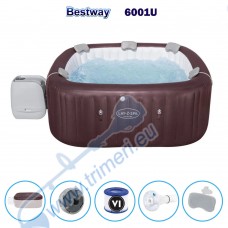 Надуваемо джакузи Bestway 6001U Lay-Z-Spa Maldives Smart HydroJet Pro 7, 201x80 см