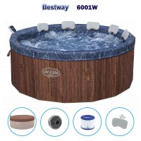 Надуваемо джакузи Bestway 6001W Toronto Smart AirJet 7, 190x70 см