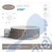Джакузи надуваемо, 180x66см, Bestway 60055 Madrid AirJet, Lay-Z-Spa, с филтърна помпа и диспенсър