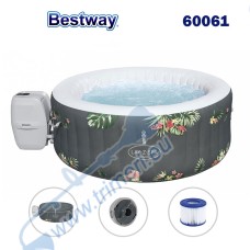 Джакузи надуваемо, 170x66см, Bestway 60061 Aruba AirJet, Lay-Z-Spa, с филтърна система и диспенсър