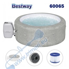 Джакузи надуваемо, 180x66см, Bestway 60065 Zurich AirJet, Lay-Z-Spa, с филтърна помпа и диспенсър