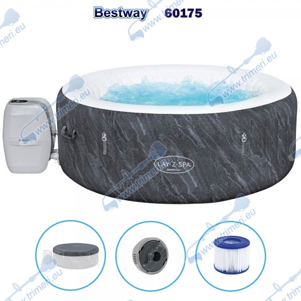 Надуваемо джакузи Bestway 60175 Boracay Smart AirJet 4, 180x66 см