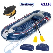Лодка надуваема, 307x126x39см, Bestway 61110 Hydro-Force Treck X3