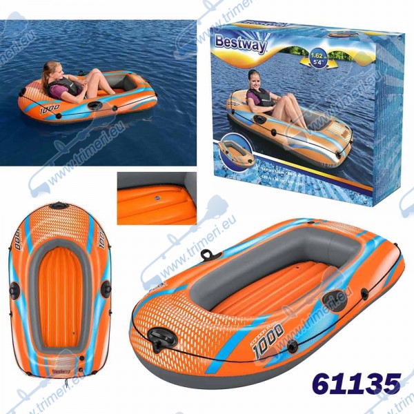 Лодка надуваема 162x96 см, Bestway 61135 Kondor Elite 1000