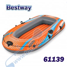 Лодка надуваема 196x106 см, Bestway 61139 Kondor Elite 2000