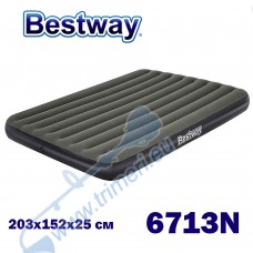 Надуваем матрак / дюшек Bestway 6713N, 203x152x25 см